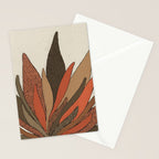 Patterned Plant Stationery Card Gallery Image 2