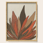 Patterned Plant Serving Tray Gallery Image 1