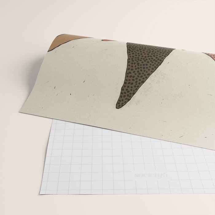 Patterned Plant Wrapping Paper Gallery Image 2