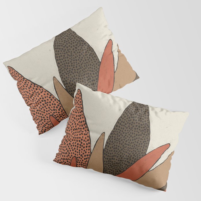 Patterned Plant Pillow Sham Gallery Image 3