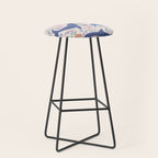 Ocean Whimsy: Charming Underwater Creatures Stool Gallery Image 1