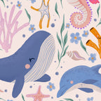Ocean Whimsy: Charming Underwater Creatures Coffee Mug Gallery Image 2