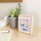 Ocean Whimsy: Charming Underwater Creatures Mini Art Print Gallery Image 2