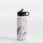 Ocean Whimsy: Charming Underwater Creatures Water Bottle Gallery Image 1