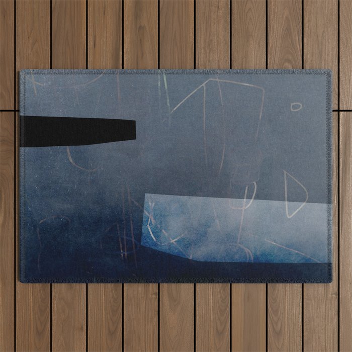 Blues Outdoor Rug Gallery Image 1