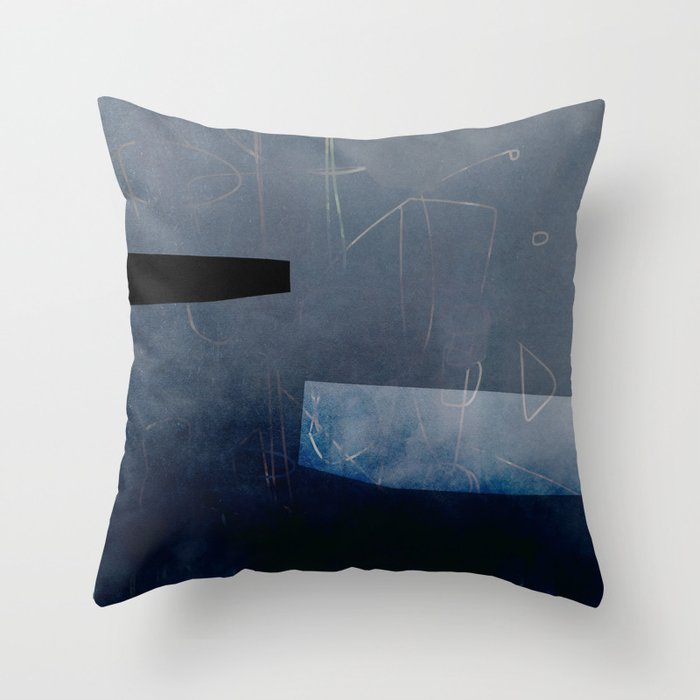 Blues Throw Pillow Gallery Image 6