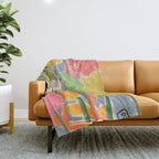 MORNING GARDEN Throw Blanket Gallery Image 1