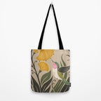 Hummingbird and Flowers Tote Bag Gallery Image 2