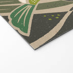Hummingbird and Flowers Welcome Mat Gallery Image 2
