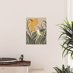 Hummingbird and Flowers Poster Gallery Image 2