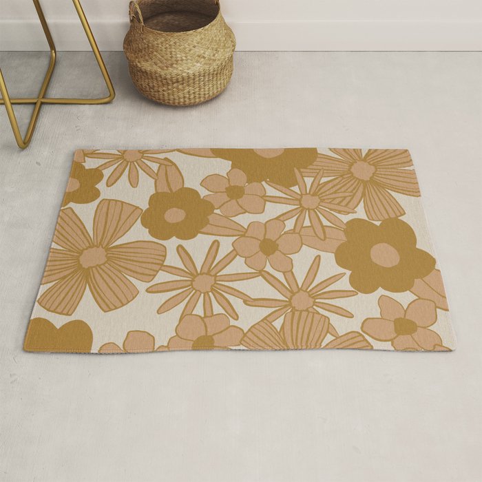 super bloom -Â light Rug Gallery Image 1
