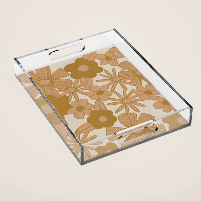 super bloom -Â light Acrylic Tray Gallery Image 1