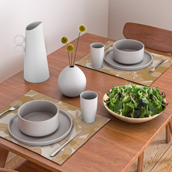 super bloom -Â light Placemat Gallery Image 2