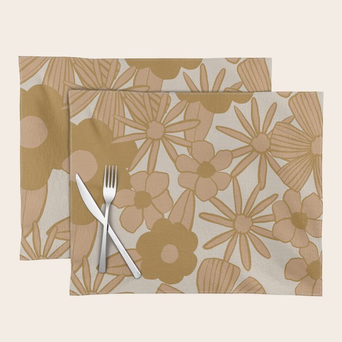 super bloom -Â light Placemat Gallery Image 1