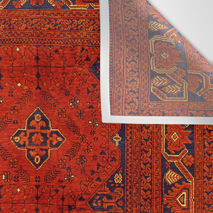 N194 - Red Berber Atlas Oriental Traditional Moroccan Style Wall Tapestry Gallery Image 3