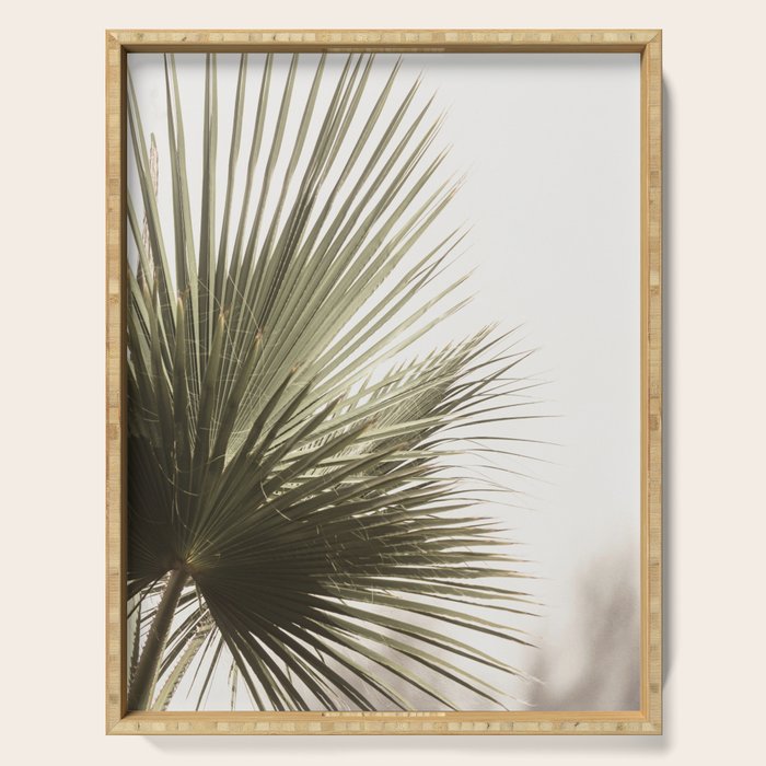 Palm Leaf Tropical Serving Tray Gallery Image 1