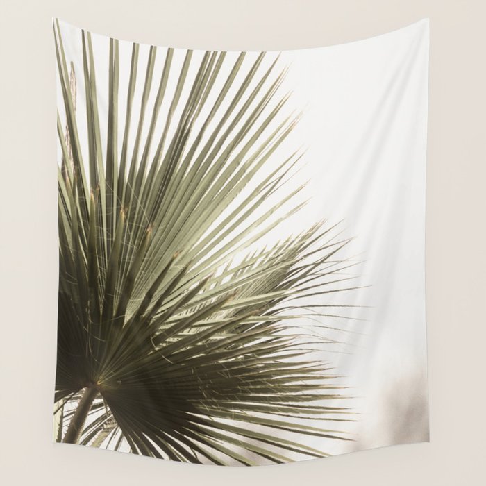 Palm Leaf Tropical Wall Tapestry Gallery Image 4