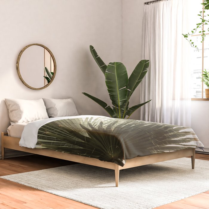 Palm Leaf Tropical Comforter Gallery Image 2