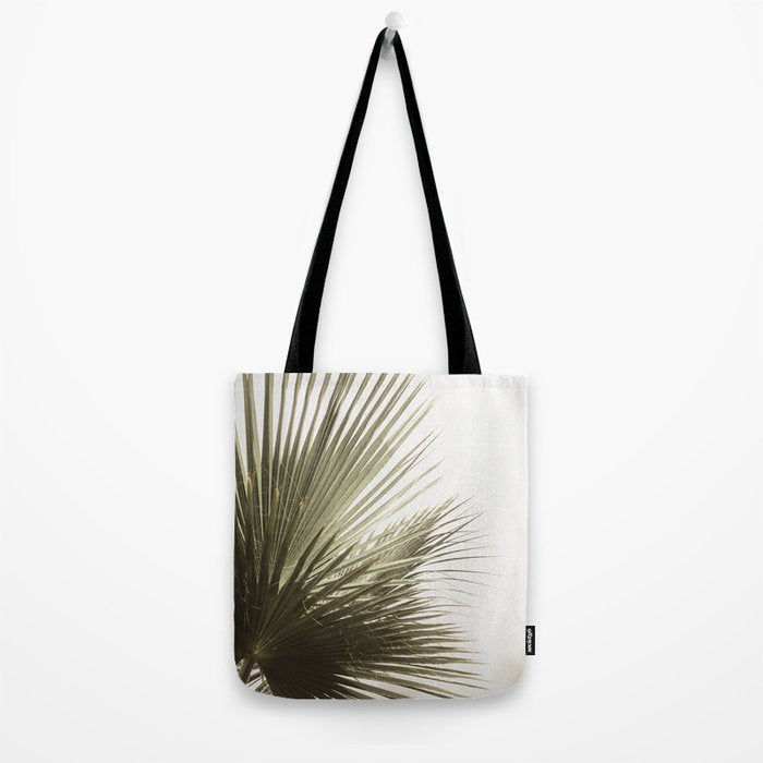 Palm Leaf Tropical Tote Bag Gallery Image 2