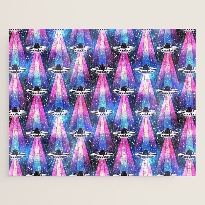 Cosmic UFO Jigsaw Puzzle Gallery Image 1