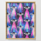 Cosmic UFO Serving Tray Gallery Image 1
