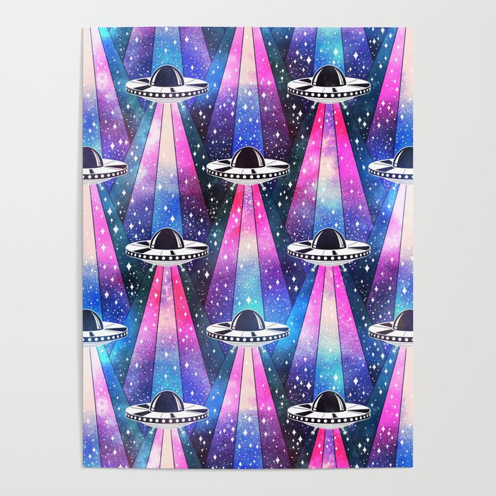 Cosmic UFO Poster Gallery Image 4