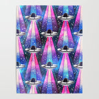 Cosmic UFO Poster Gallery Image 4