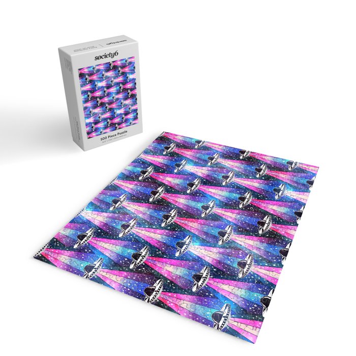 Cosmic UFO Jigsaw Puzzle Gallery Image 2