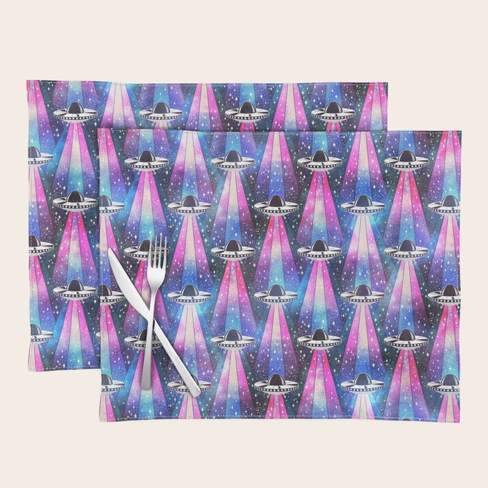 Cosmic UFO Placemat Gallery Image 1