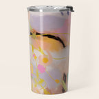 abstract summer garden Travel Mug Gallery Image 2