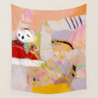 abstract summer garden Wall Tapestry Gallery Image 4