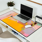 abstract summer garden Desk Mat Gallery Image 2