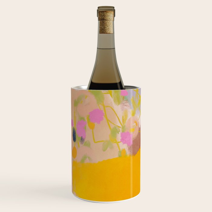 abstract summer garden Wine Chiller Gallery Image 1