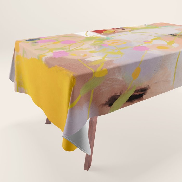abstract summer garden Tablecloth Gallery Image 1