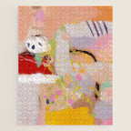 abstract summer garden Jigsaw Puzzle Gallery Image 1