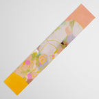 abstract summer garden Table Runner Gallery Image 3