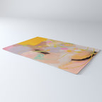 abstract summer garden Rug Gallery Image 3