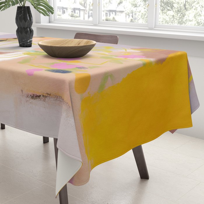 abstract summer garden Tablecloth Gallery Image 3