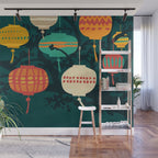 Lanterns Wall Mural Gallery Image 1