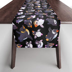 Penguin day - Name /dark Table Runner Gallery Image 1