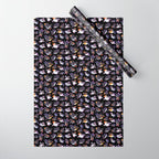 Penguin day - Name /dark Wrapping Paper Gallery Image 1