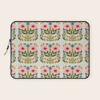 Folksy Floral  Laptop Sleeve Gallery Image 1