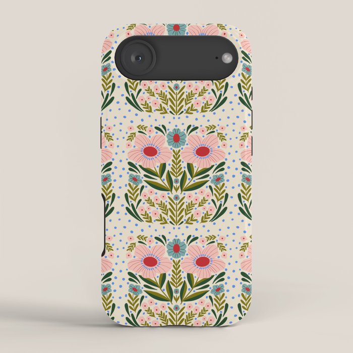 Folksy Floral Iphone Case