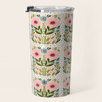 Folksy Floral  Travel Mug Gallery Image 3