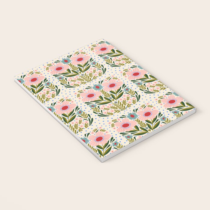 Folksy Floral  Notebook Gallery Image 3