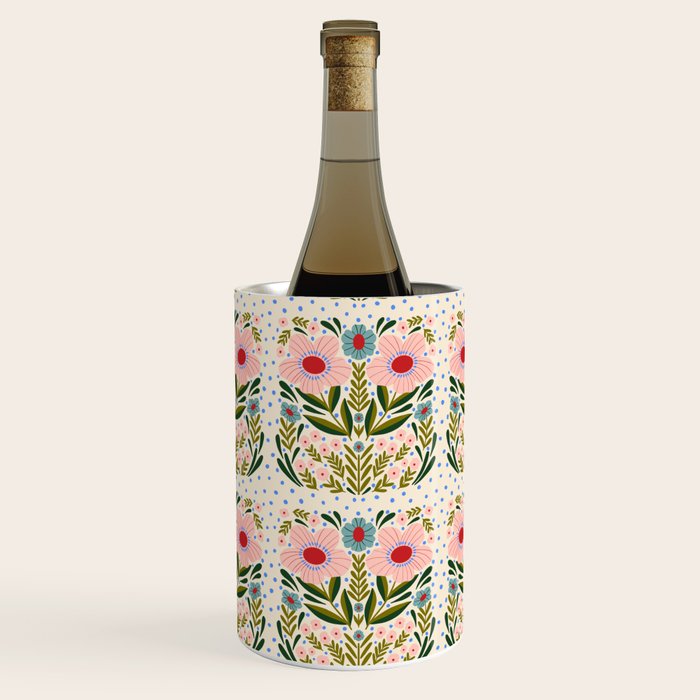 Folksy Floral  Wine Chiller Gallery Image 2