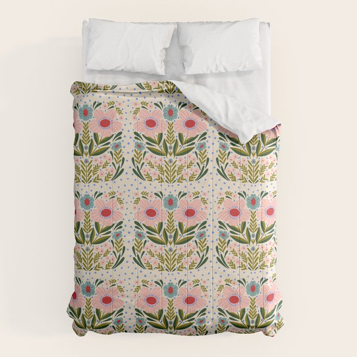 Folksy Floral  Comforter Gallery Image 6