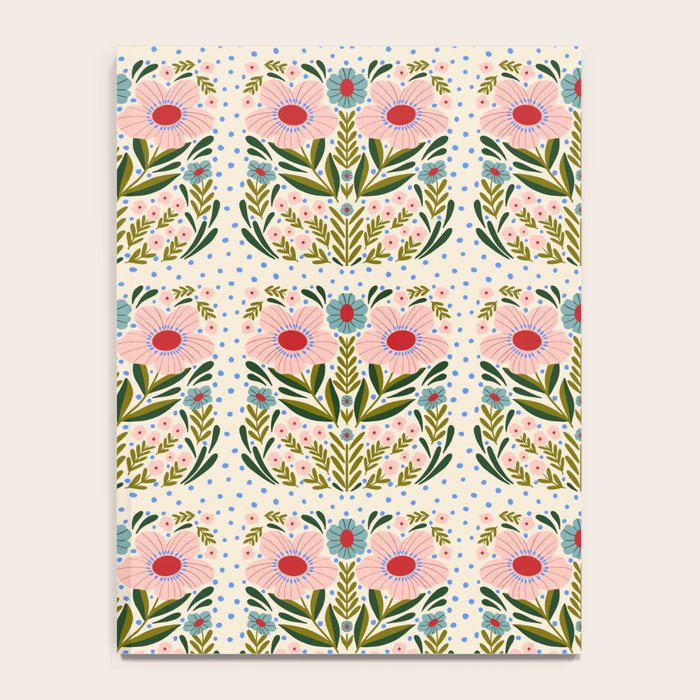 Folksy Floral  Notebook Gallery Image 4