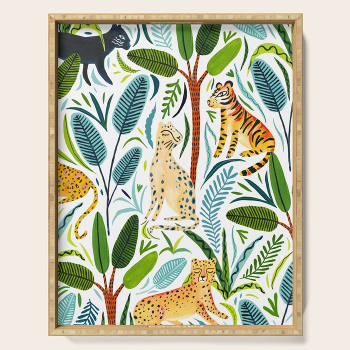 Jungle Cats Serving Tray Gallery Image 1