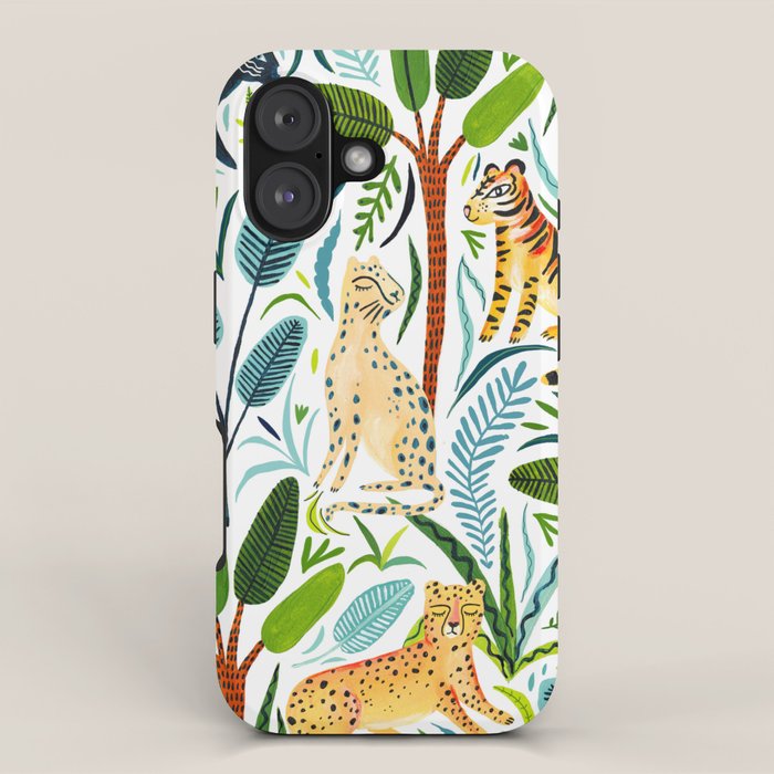 Jungle Cats iPhone Case Gallery Image 1